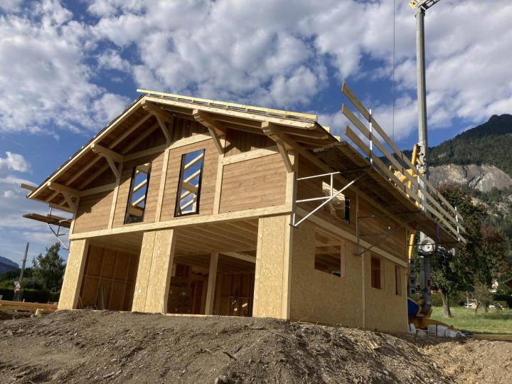 Travaux de charpente bois Sallanches