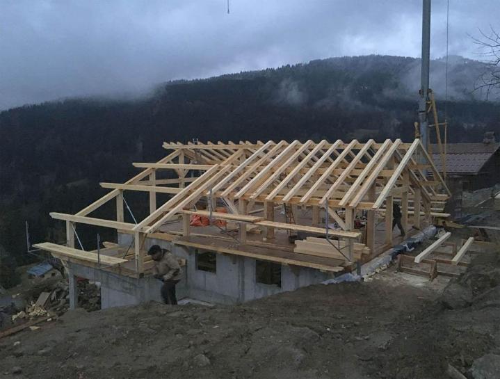 Travaux de charpente bois Sallanches
